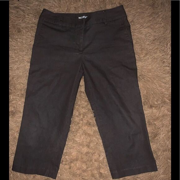 Dalia Collection Petite Women’s Capri Pants - Picture 1 of 5